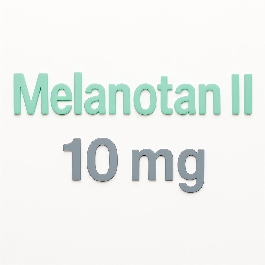 Melanotan II - 10mg komplett kit